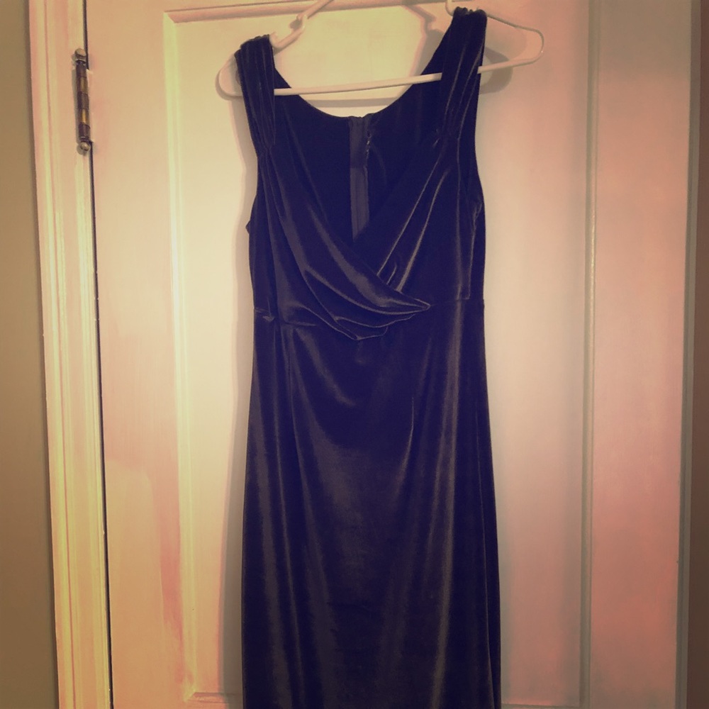 Emerald Green Velvet Dress from ModCloth